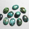 10x14 mm Gorgeous AAA - High Quality Natural - TIBETIAN TOURQUISE - Old Looking Oval Cabochon - 10 pcs